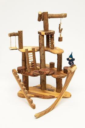Tree Blocks Cottage Treehouse (3 Platforms)