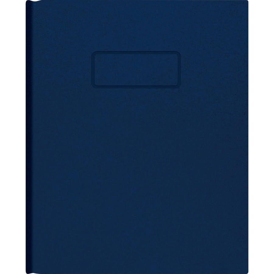 Hardbound Ruled Composition Book - Blue - 9.25" x 7.25" - 192 pages