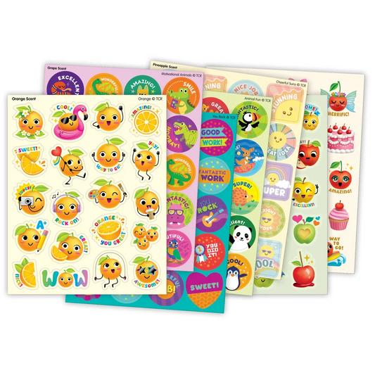 Motivational Smelly Stickers Variety Pack