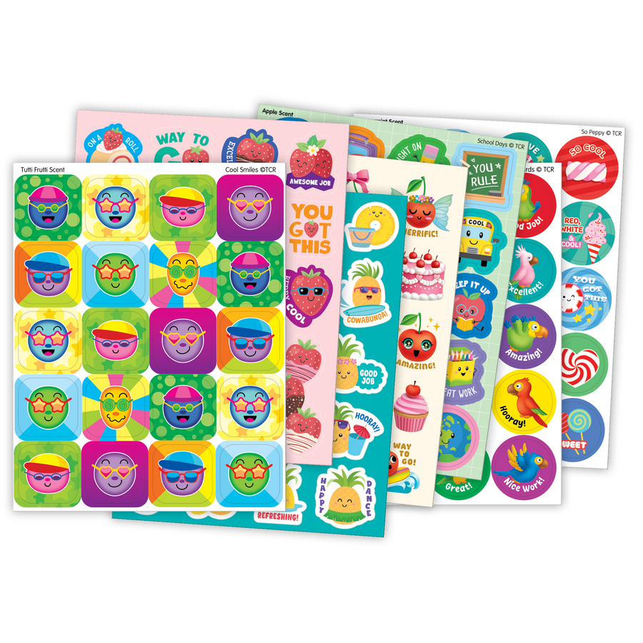 Sweet Scents Smelly Stickers Variety Pack