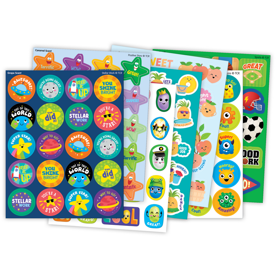 Great Job Smelly Stickers Variety Pack