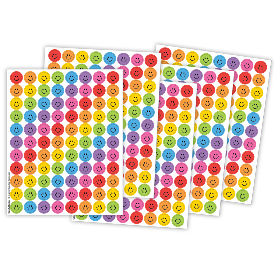 Colorful Smiles Mini Stickers Value Pack