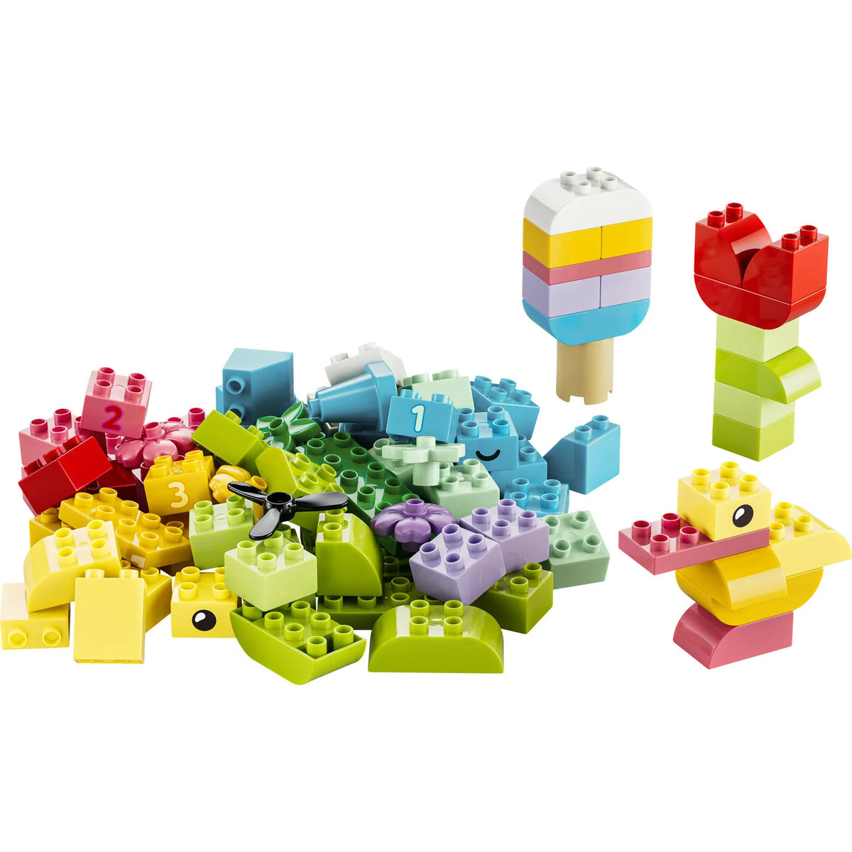 LEGO® DUPLO® Classic Colorful Creative Box - 80 Pieces