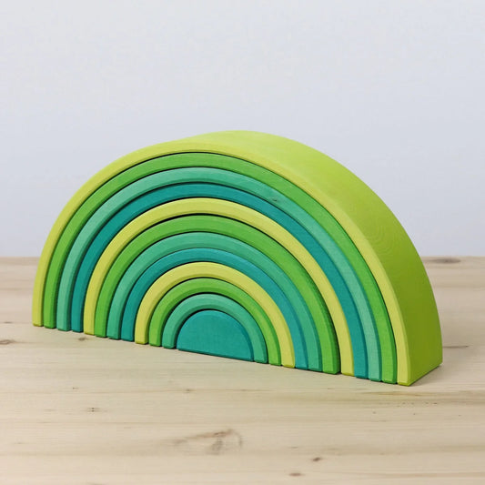 Grimm's - Element - Tunnel Meadow Green - 12 Pieces