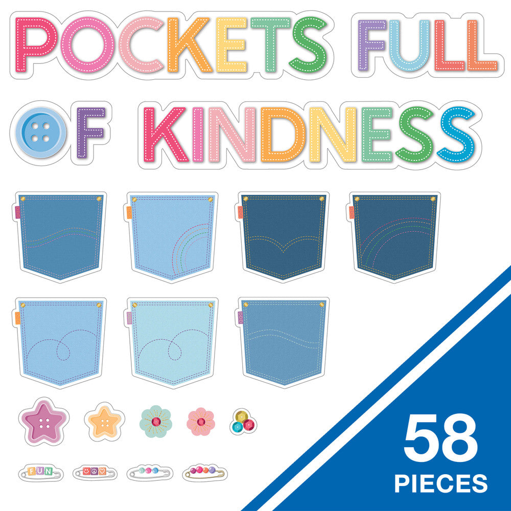 Pockets Full of Kindness Bulletin Board Set
