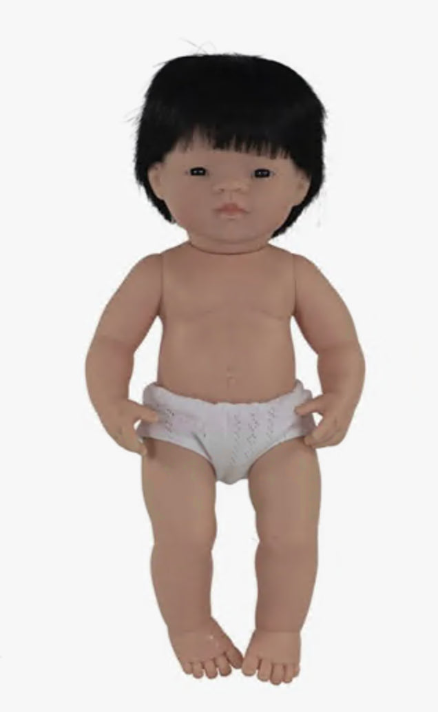 15" Asian Boy Doll
