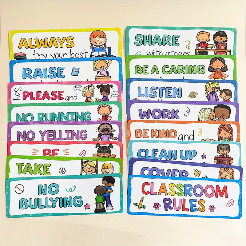 Classroom Management Charts - 16 Pieces