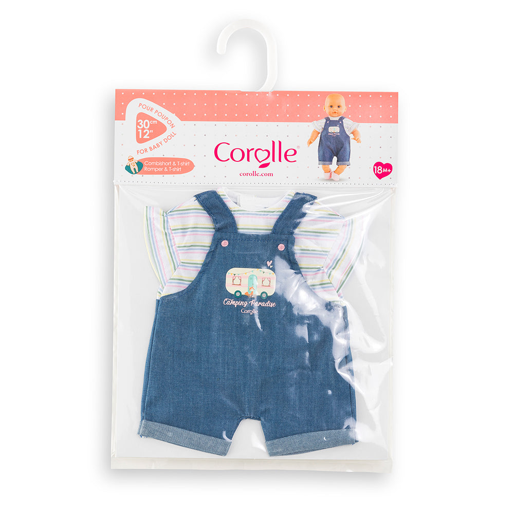 T-Shirt & Romper for 12" Doll