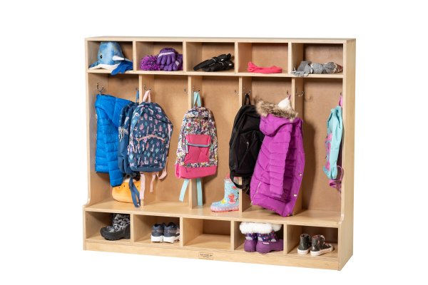 5 Section Coat Locker
