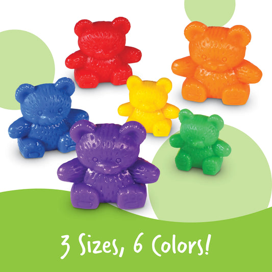 Three Bear Family® Counters, Set of 96