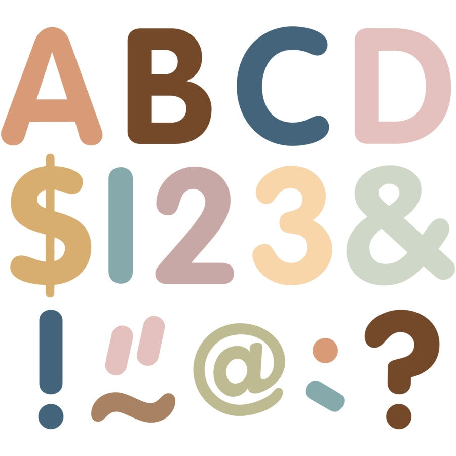 2"" Classic Letters Uppercase Pack