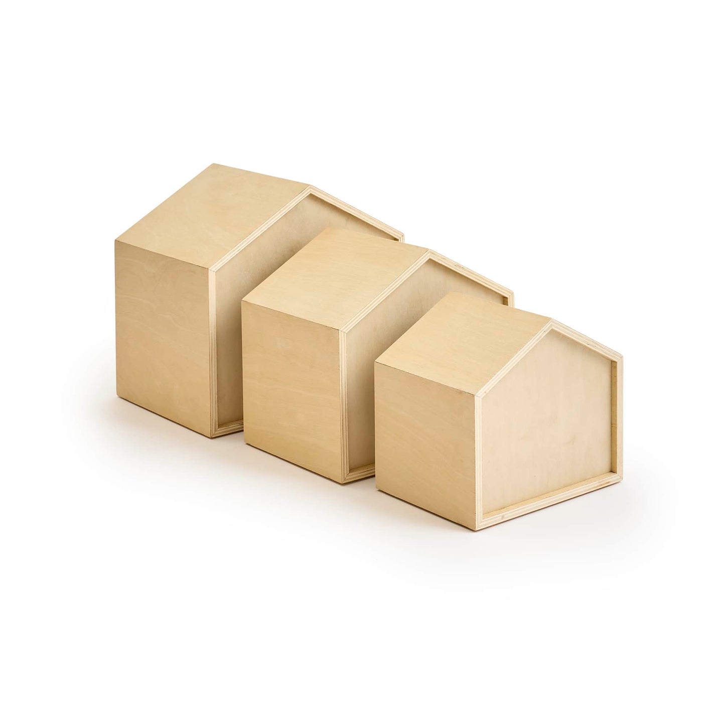 Nesting Mirror Houses