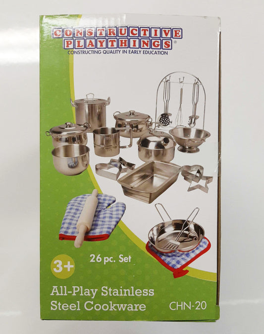 Stainless Steel Cookware - 26 Piece Set