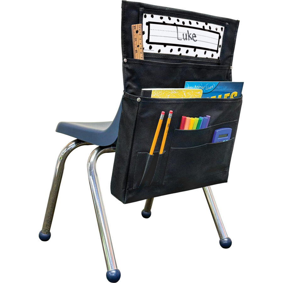 Black Chair Pocket - For Small Chairs