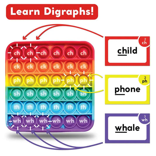 The Reading Digraphs Game - 6 to 9 Years Old