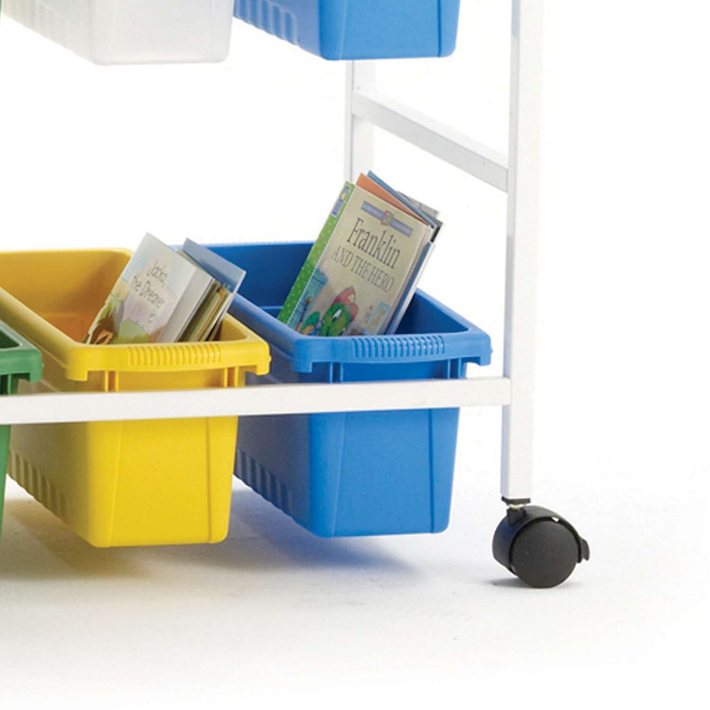 Levelled Reading Book Browser Cart - 18 Bins