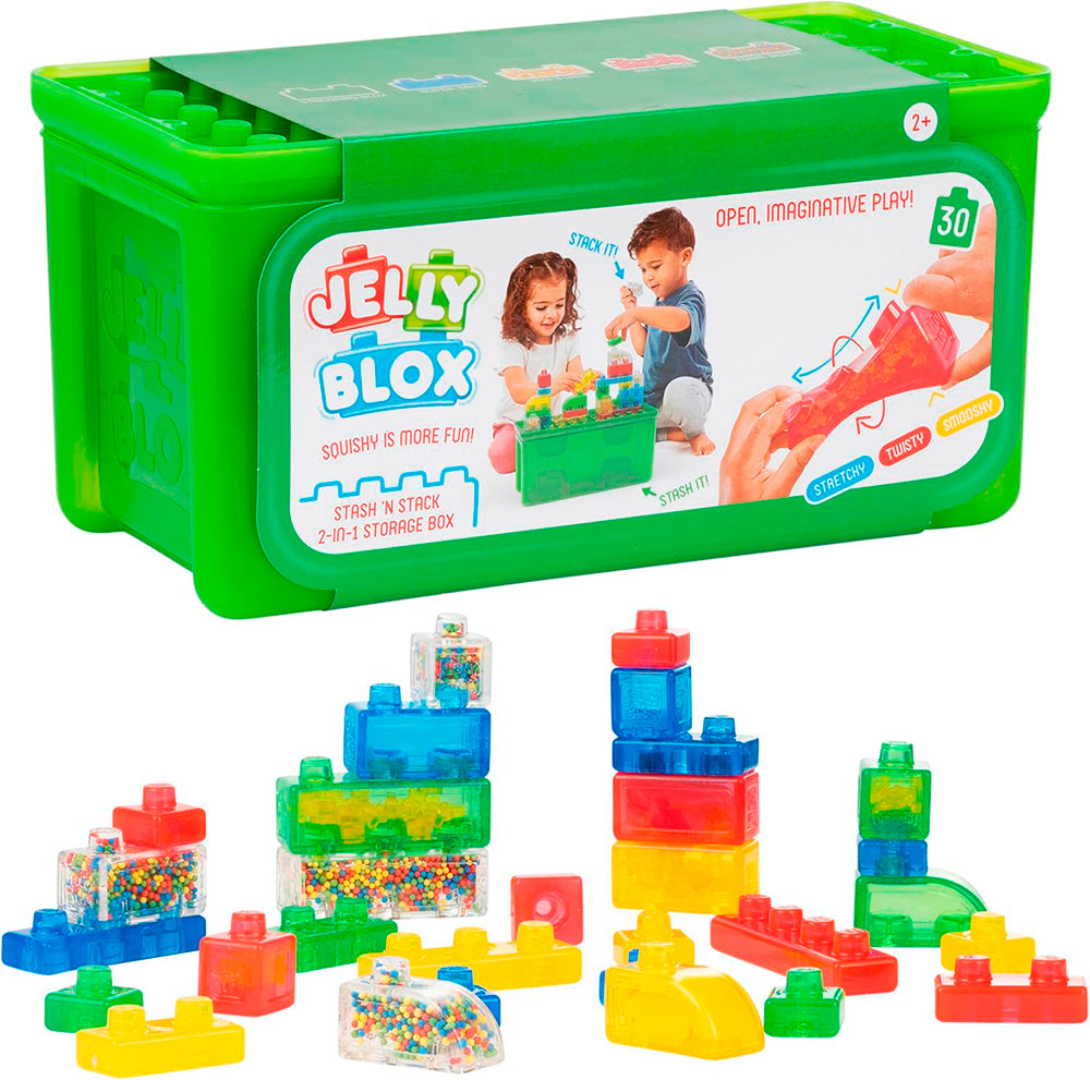 Jelly Blox - Stackable Stash & Stack