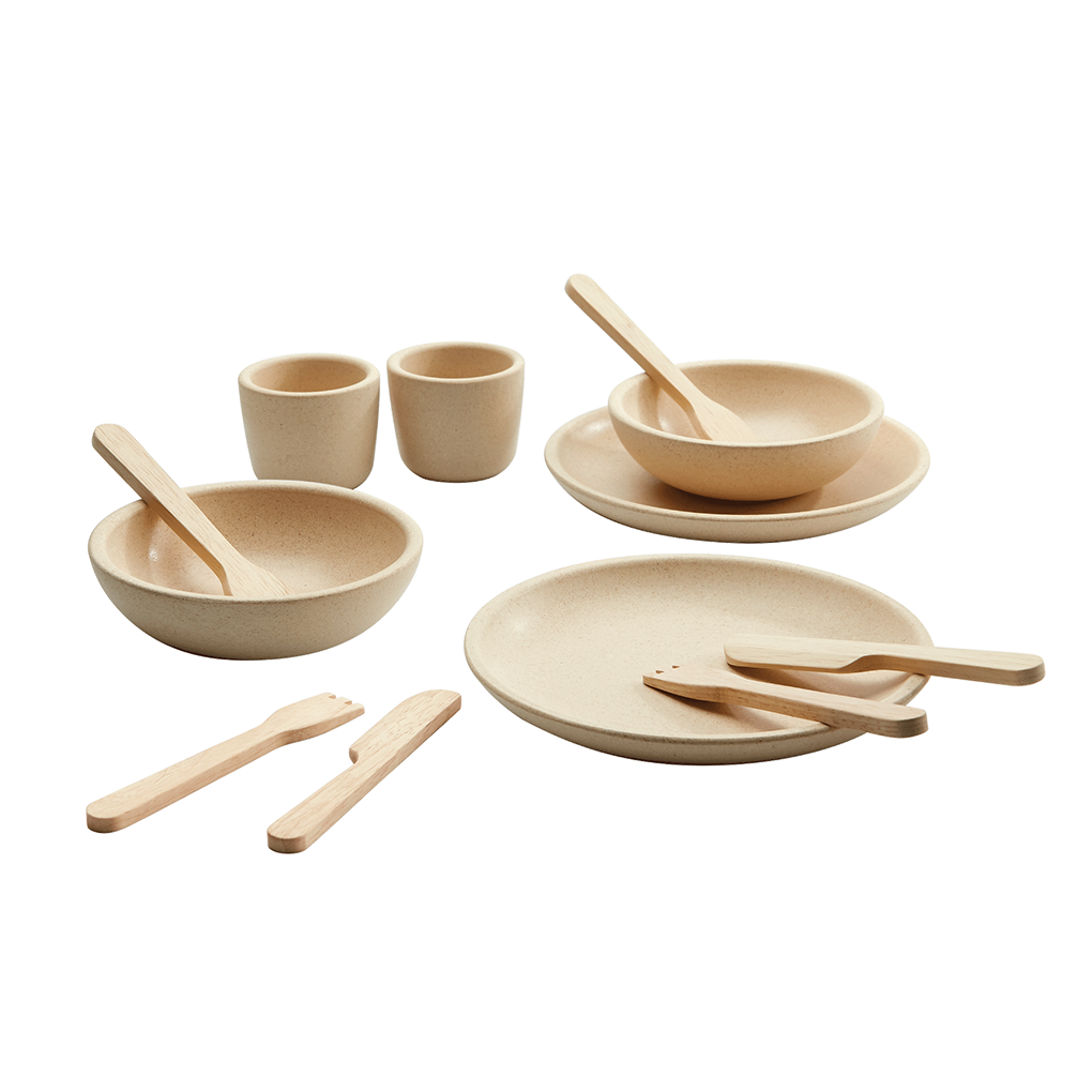 Tableware Set Natural- 12 Pieces