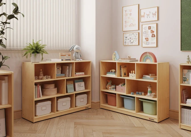 8 Compartment Mobile Storage Unit