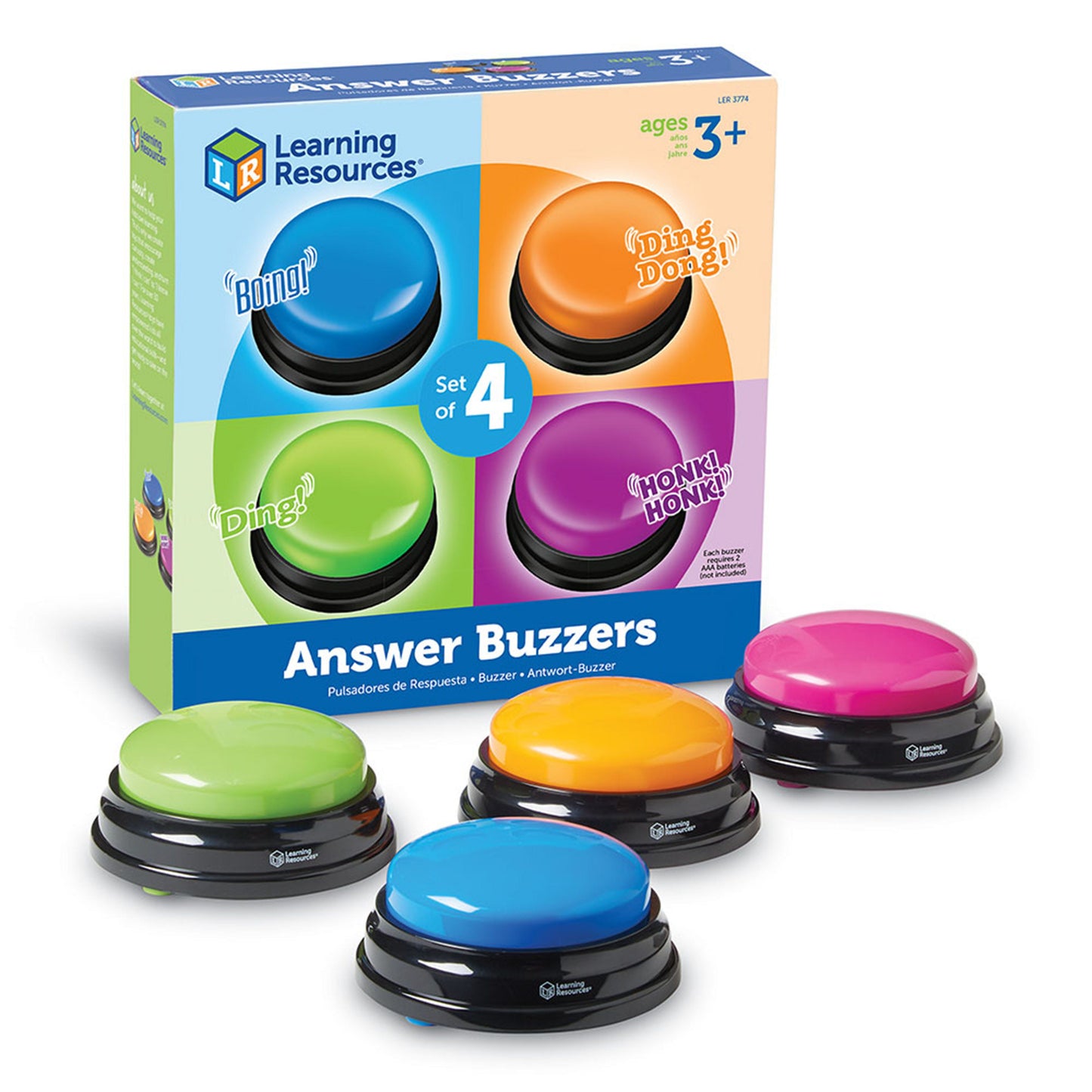 Answer Buzzers, Set of 4