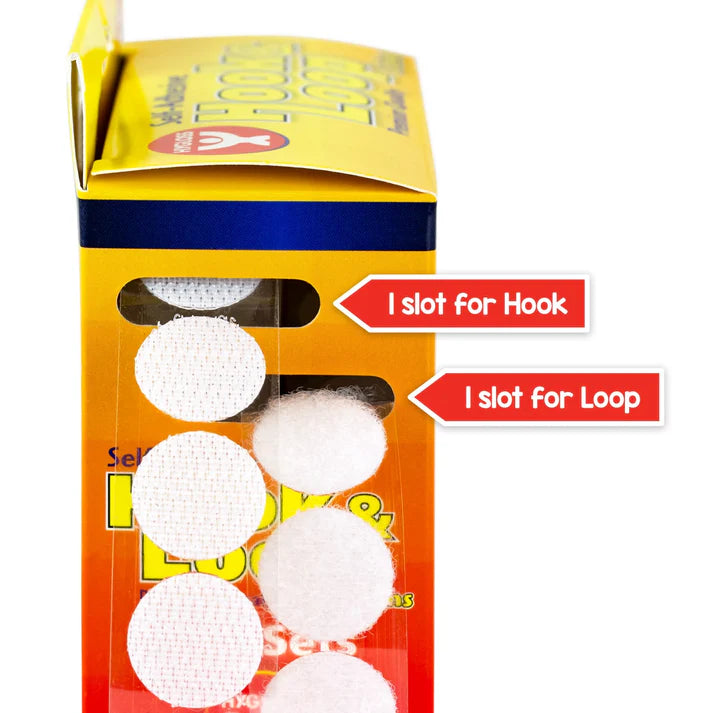 Velcro Coins - 5/8" - Set of 100
