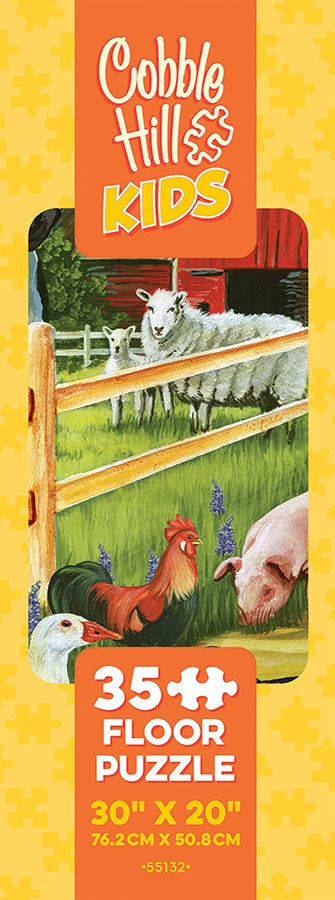 Welcome to the Farm - 35-Piece Floor Puzzle