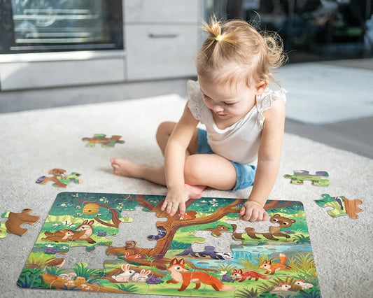 Bear & Friends Floor Puzzle - 35 Pieces