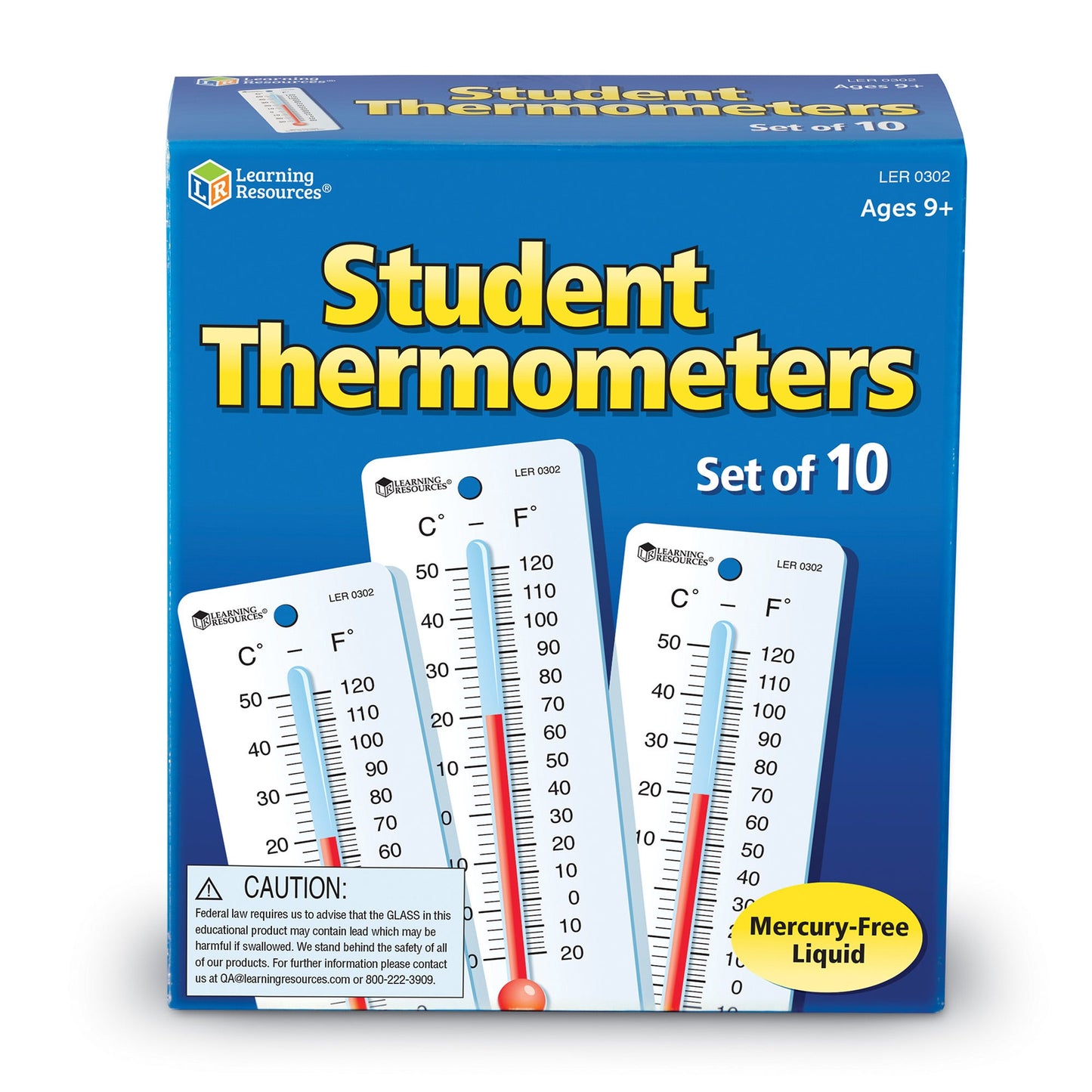 Student Thermometers, Set of 10