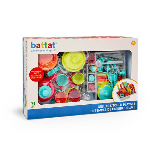 Deluxe Kitchen Playset - 71 Pieces