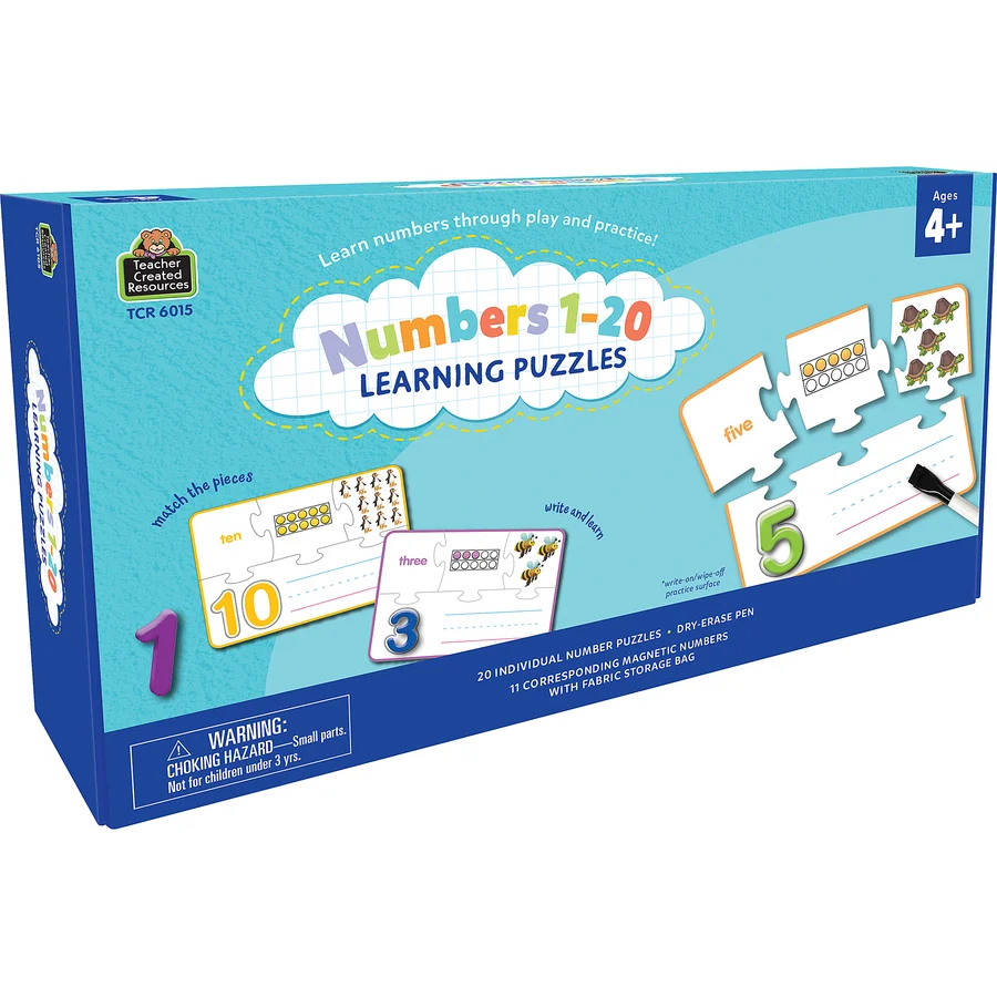 Learning Puzzle Numbers 1-20