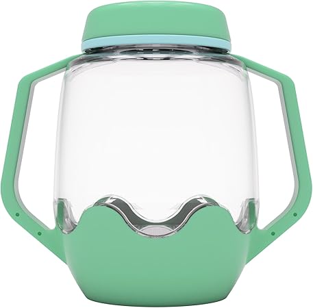 Sensory Play Jar - Lucky Charm Teal