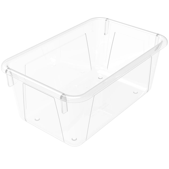 Storex Small Cubby Bin - Clear (Single)