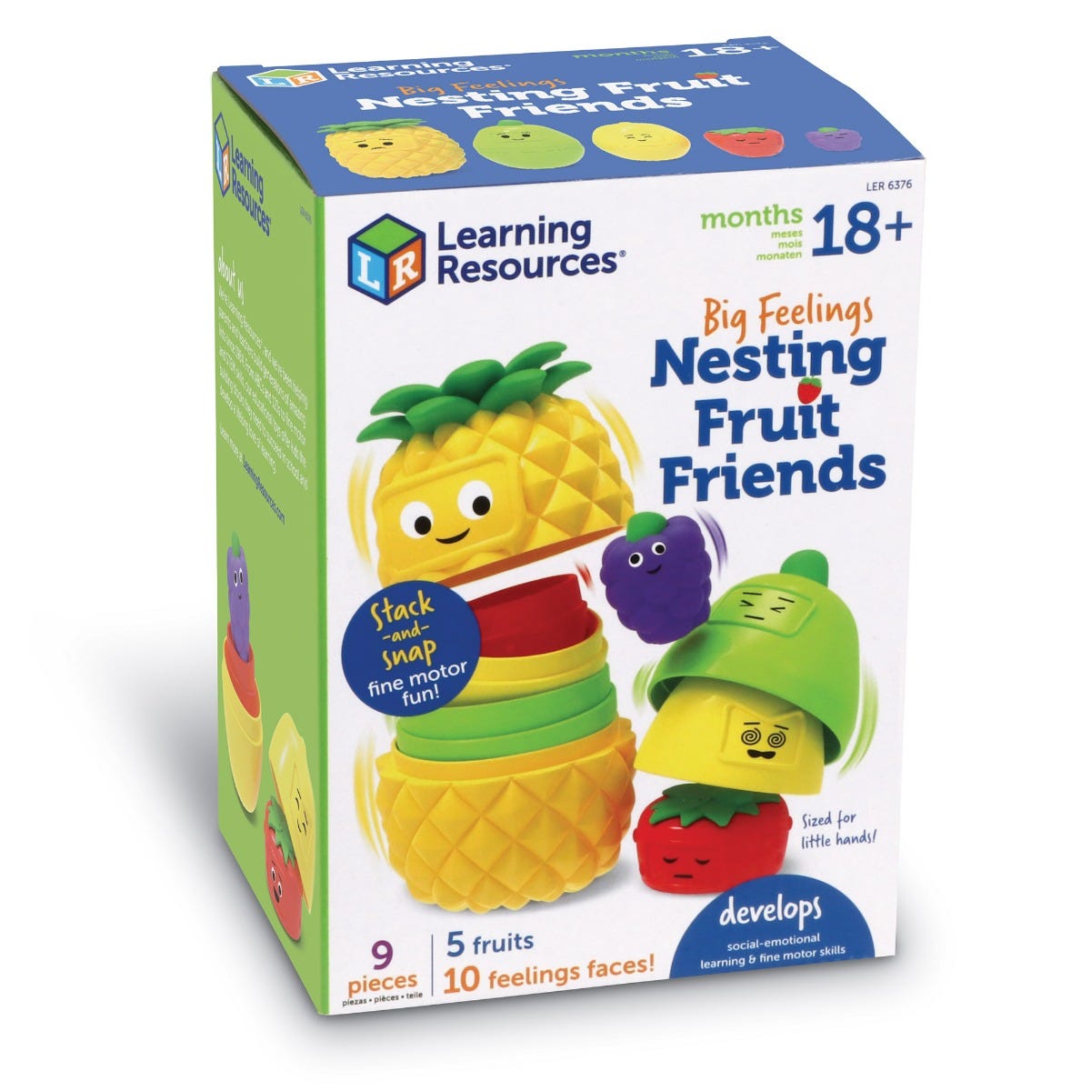 Big Feelings Nesting Fruit Friends