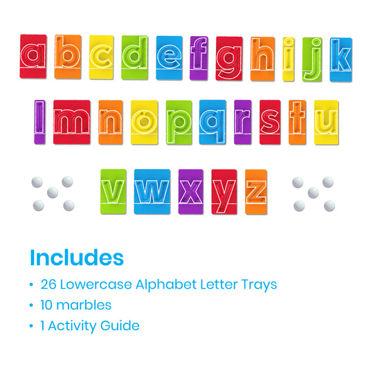 MarbleTracers™ Lowercase Letters