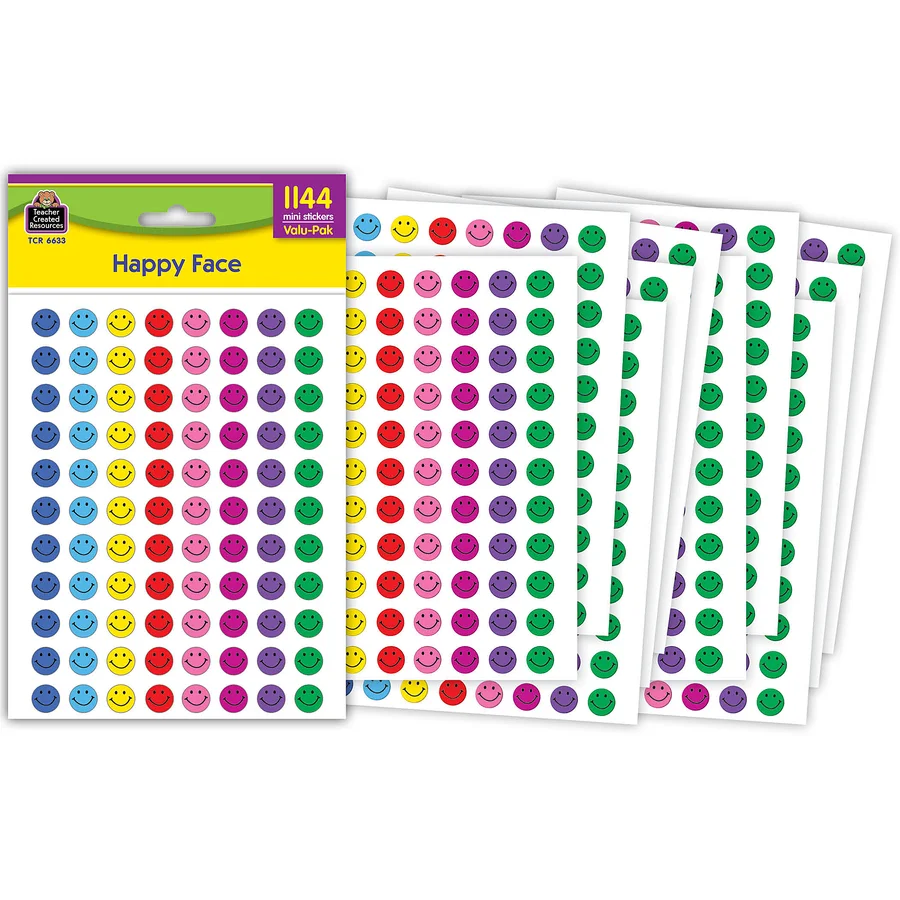 Happy Face Mini Stickers