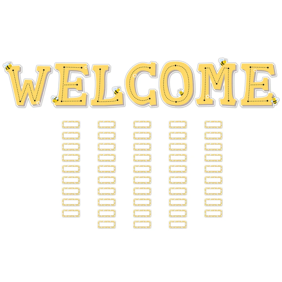 Buzzing Bees Welcome Bulletin Board