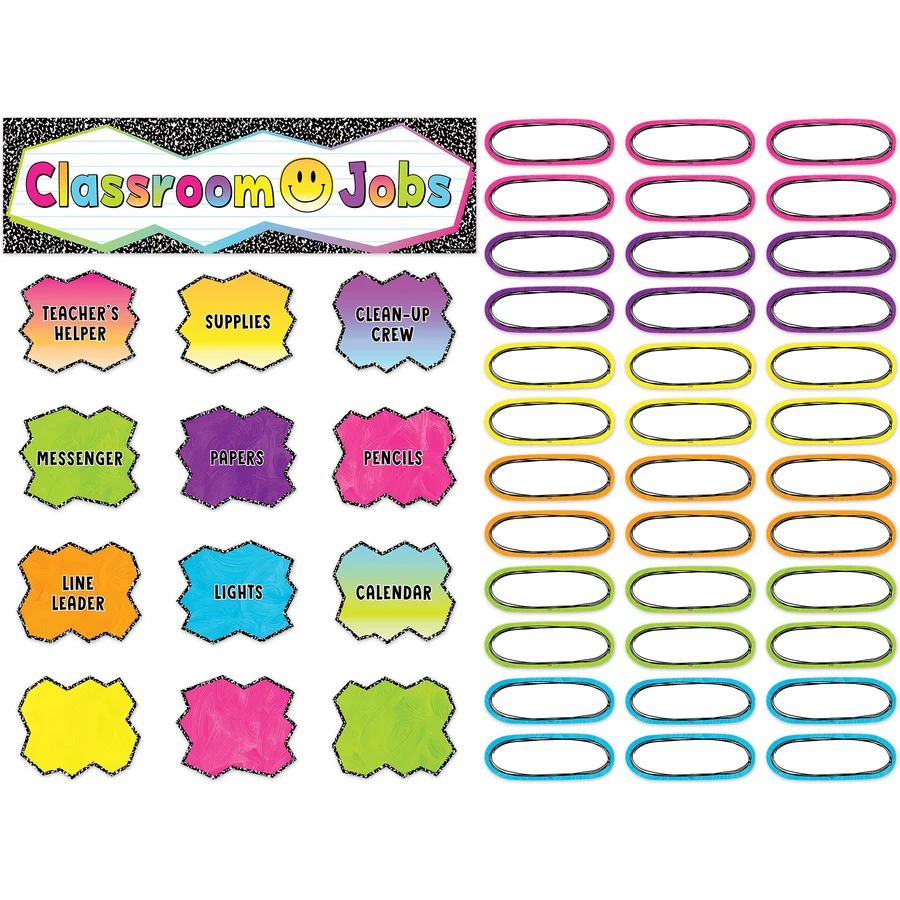 Brights 4Ever Classroom Jobs Mini Bulletin Board