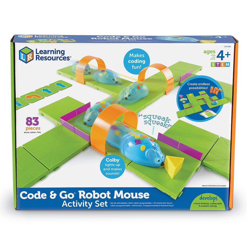 Code & Go® Robot Mouse Activity Set – Sonsuh Educational Supplies Inc.
