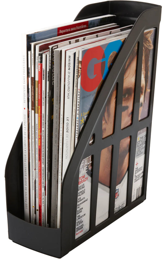 Magazine File - Black - Set of 6