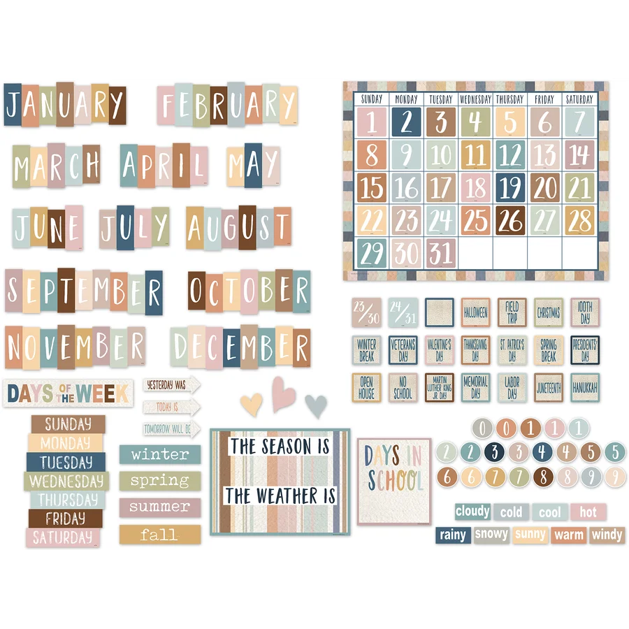 Everyone is Welcome Calendar Bulletin Board