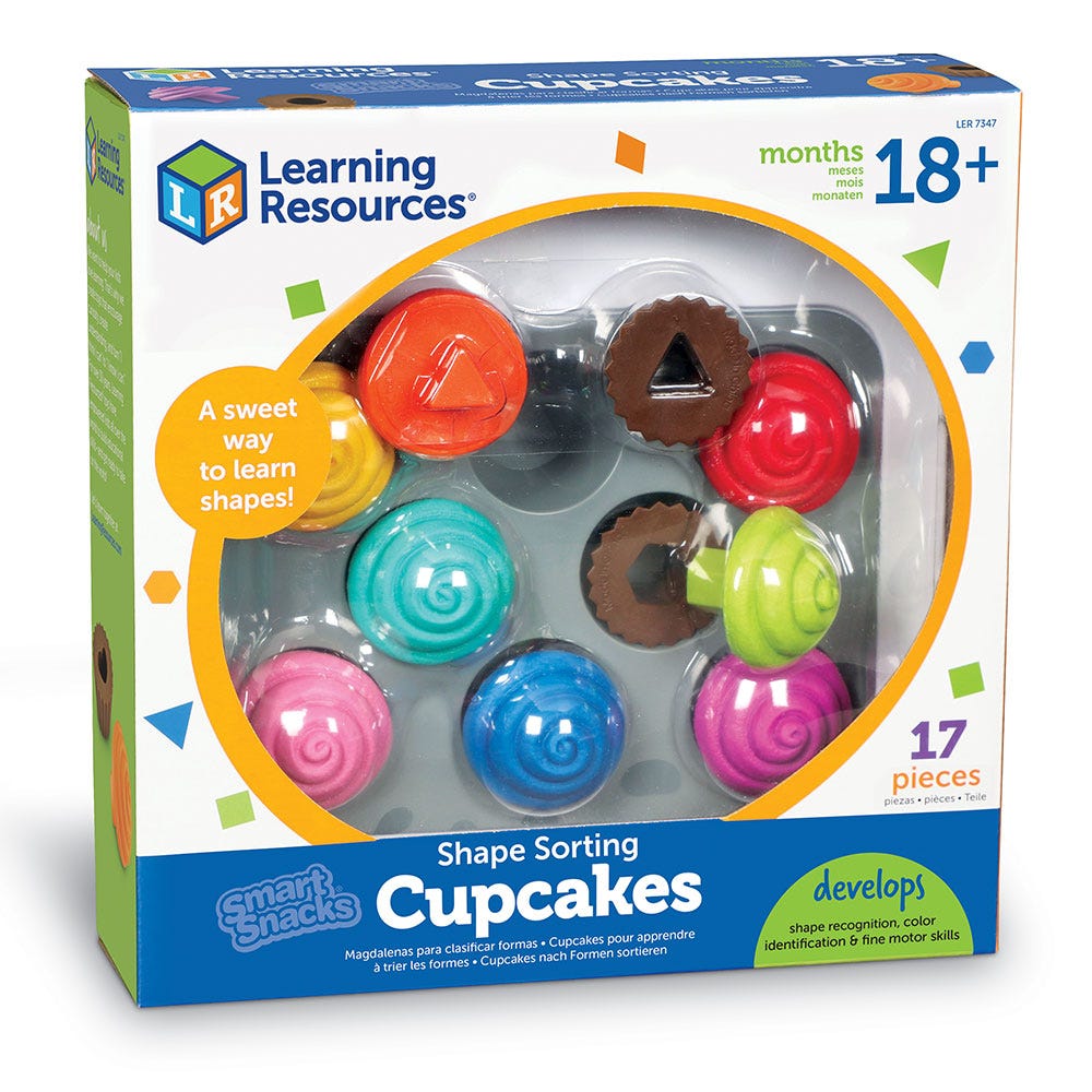 Smart Snacks® Shape Sorting Cupcakes