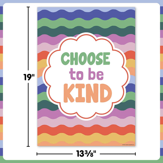 Choose to Be Kind Positive Poster