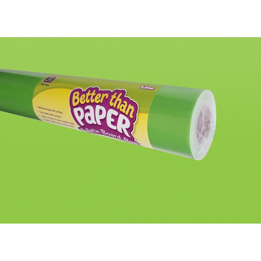 Lime Better Than Paper Bulletin Board Roll