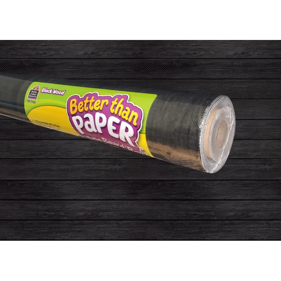 Black Wood Better Than Paper Bulletin Board Roll
