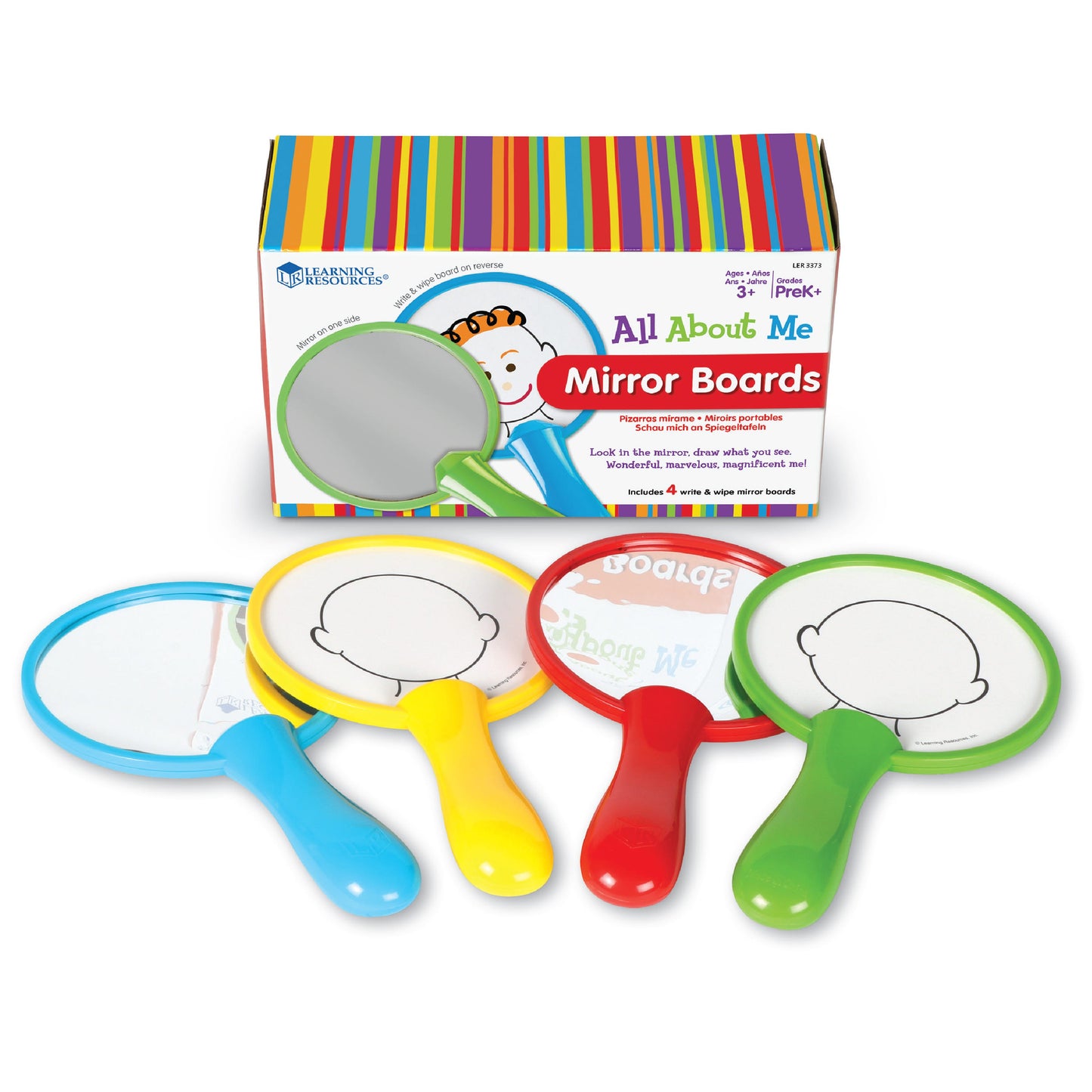 All About Me Mirror Boards