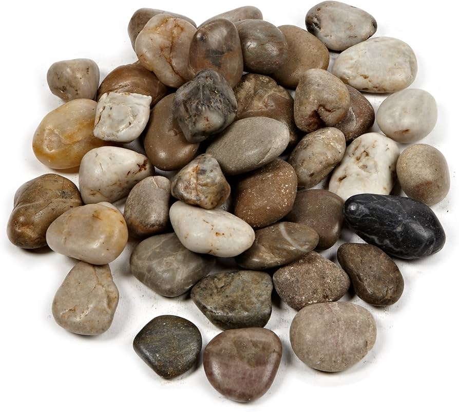 Brown River Stones 1kg