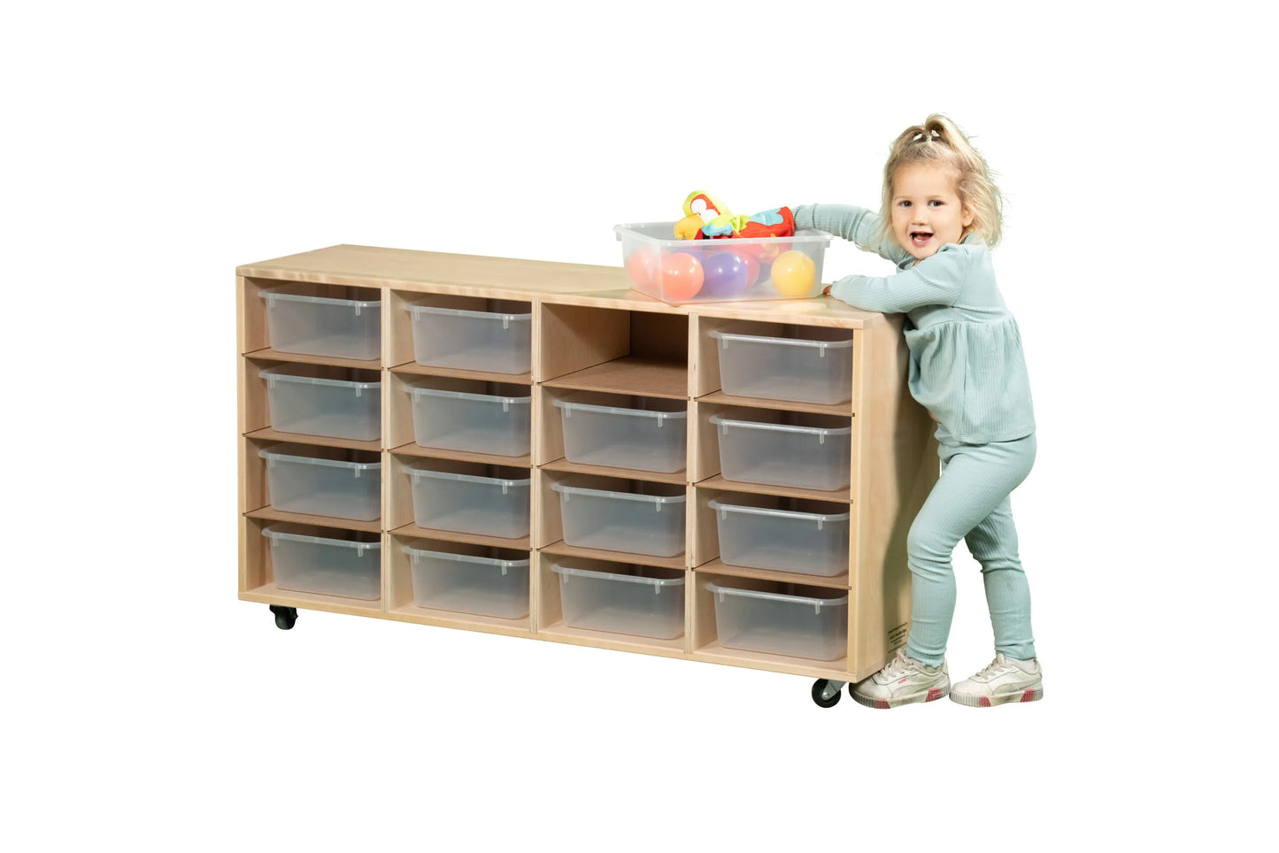 Storage Unit with 16 Trays