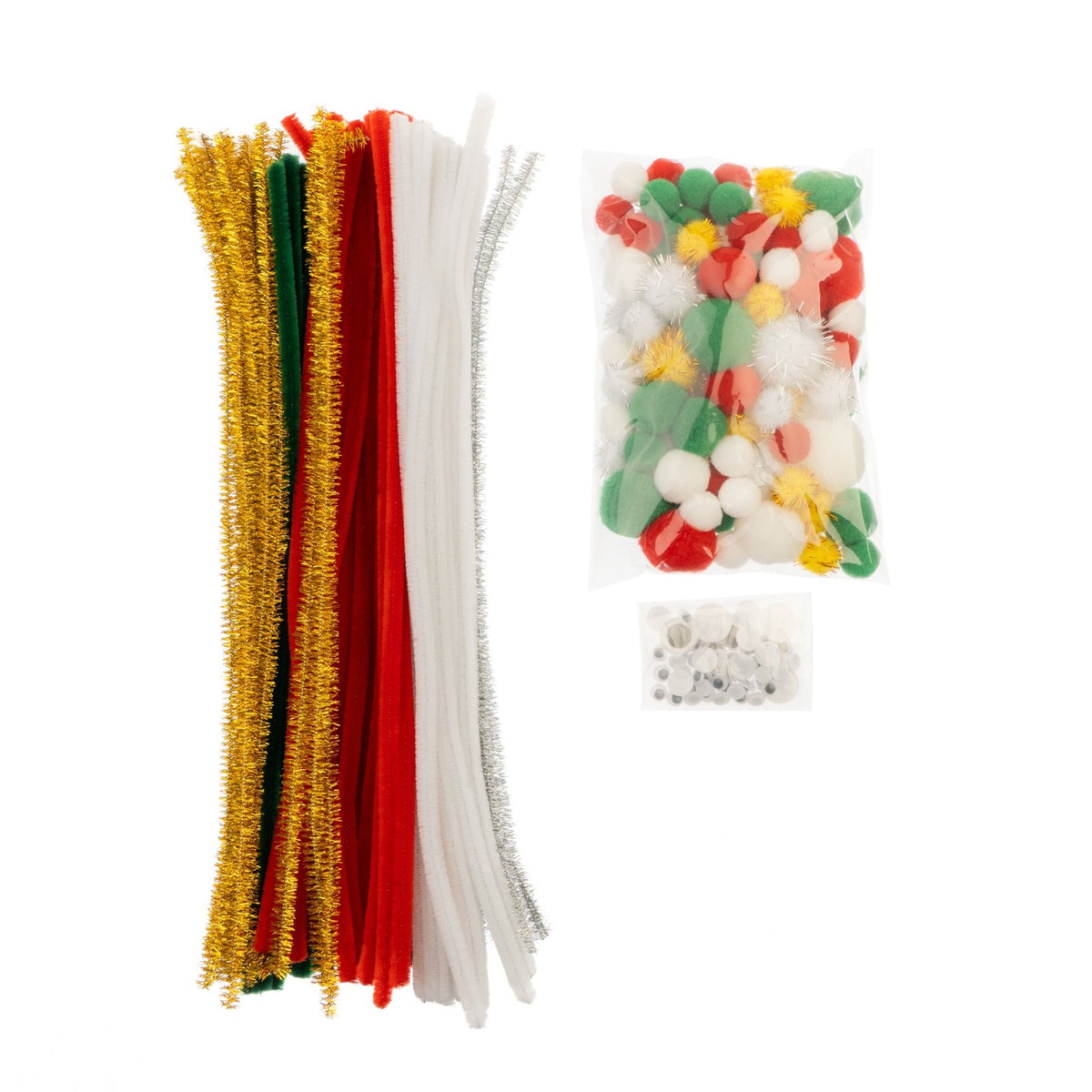 Christmas Craft Mix - 300 Pieces