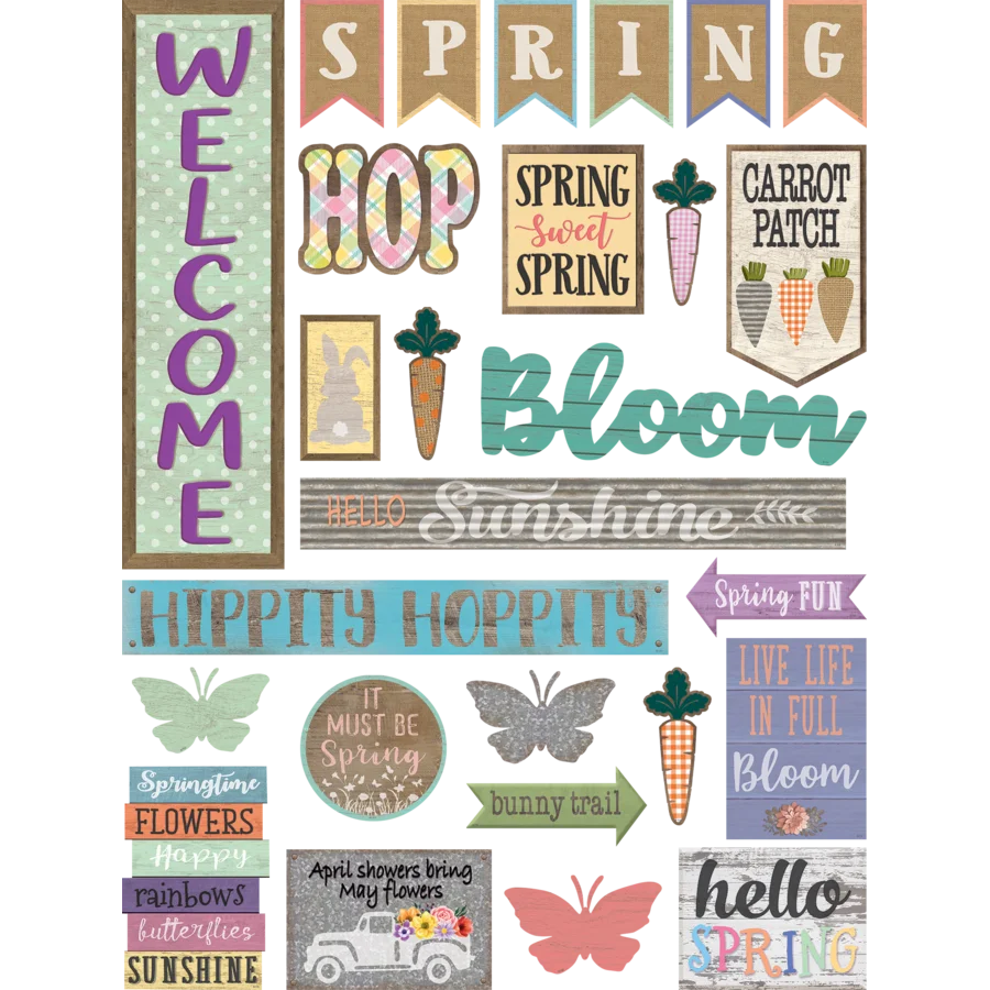 Home Sweet Classroom Spring Mini Bulletin Board