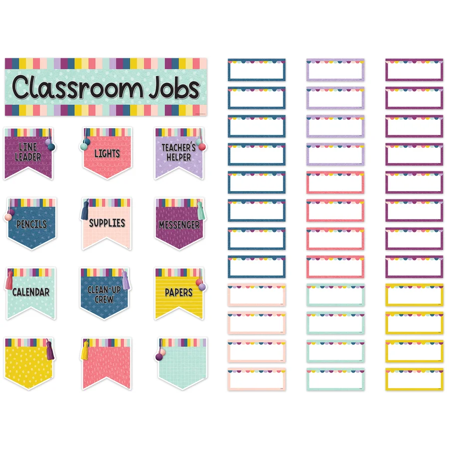 Oh Happy Day Classroom Jobs Mini Bulletin Board